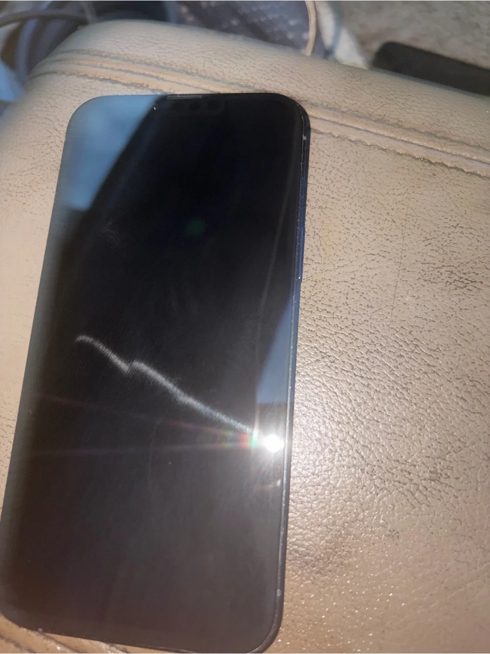 Sierra blue iphone 13 pro max 128 gb  hi ur im
